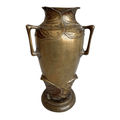 Art Nouveau Copper Amphora Vase