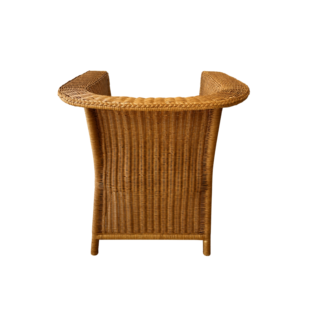 Casa Lopez Rattan Chairs, France, Offered as a Pair