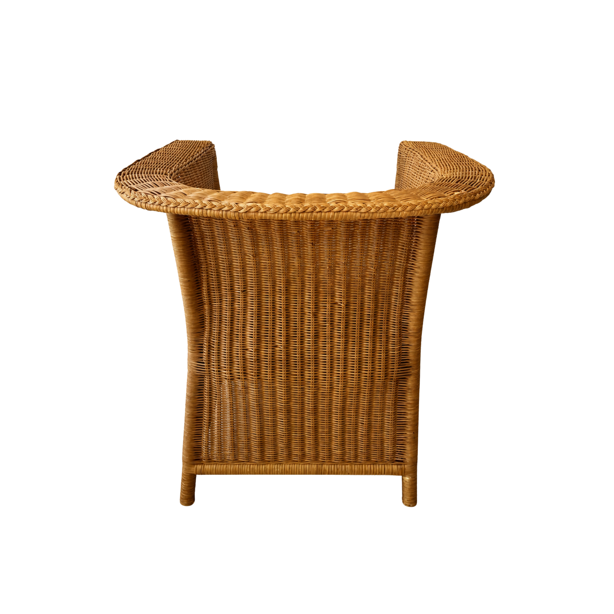 Casa Lopez Rattan Chairs, France, Offered as a Pair