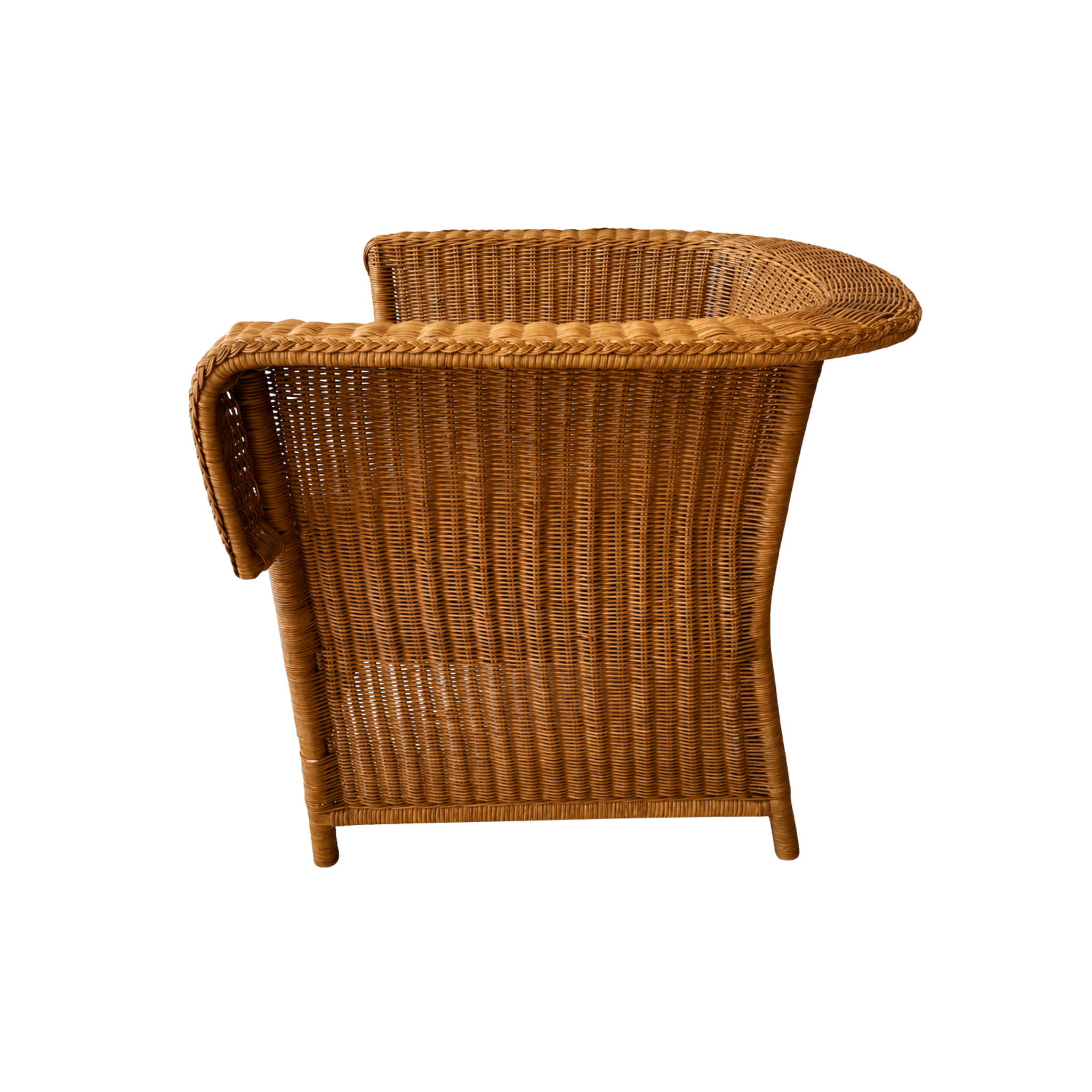 Casa Lopez Rattan Chairs, France, Offered as a Pair