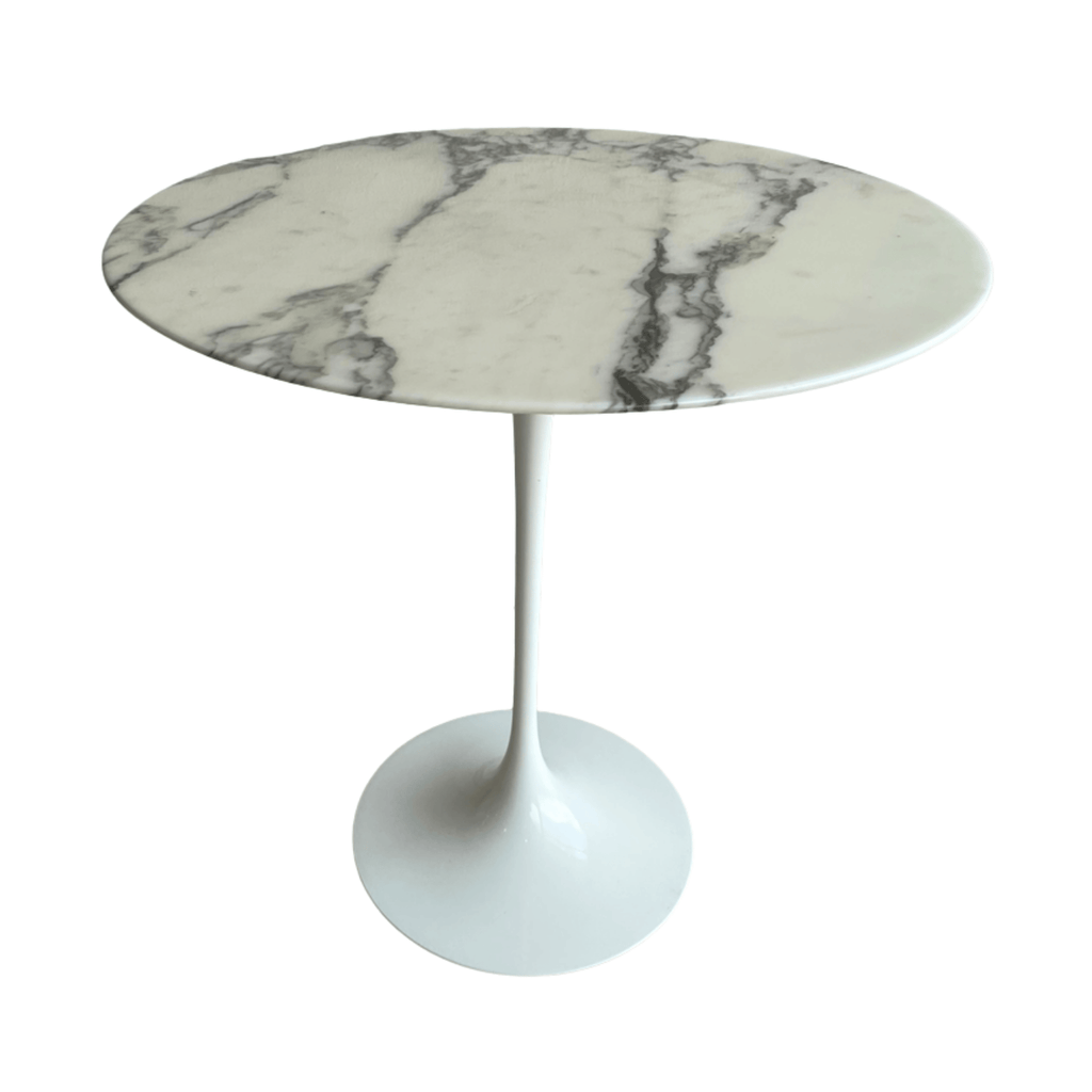 Eero Saarinen for KnollStudio Arabescato Marble Tulip Side Table