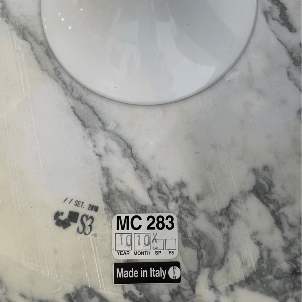 Eero Saarinen for KnollStudio Arabescato Marble Tulip Side Table