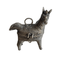 Vintage Metal Horse Trinket Box