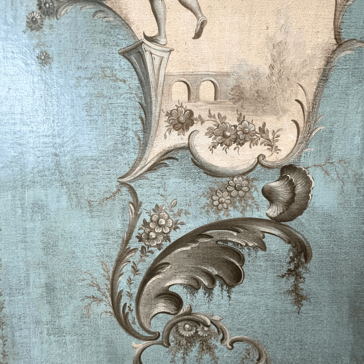 Pair of Chinoiserie Oil Paintings, Circle of Jean-Baptiste Pillement