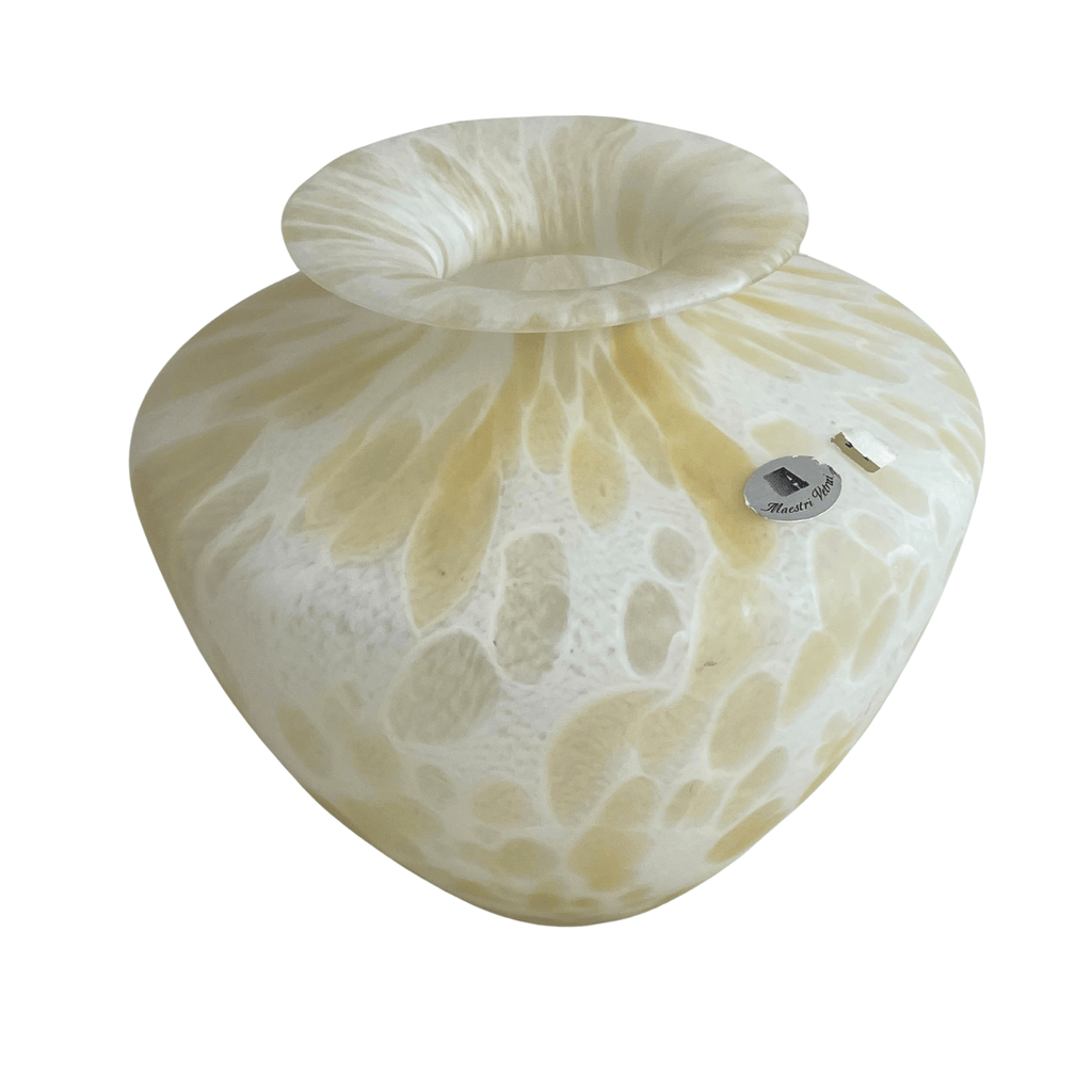 Vintage Maestri Vetrai Murano Glass Vase