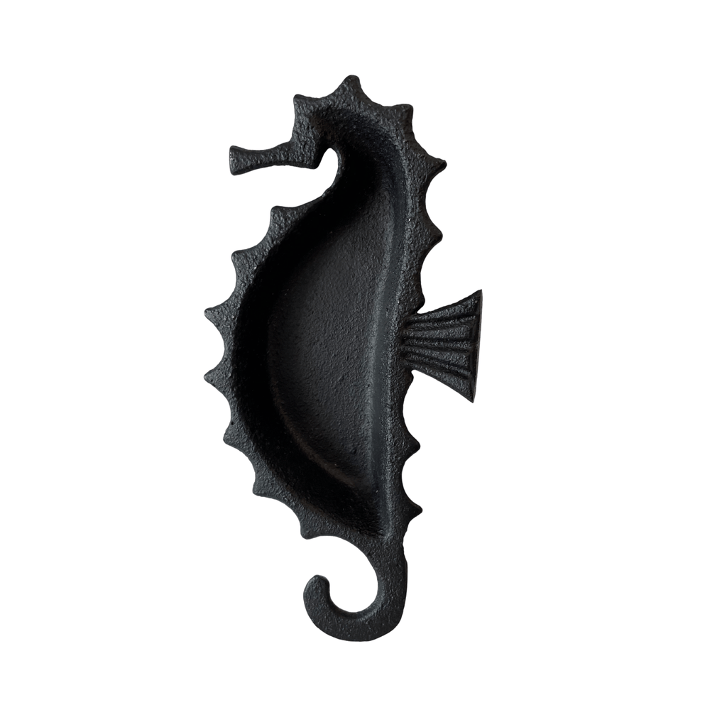 Antique Cast Iron Seahorse Catchall