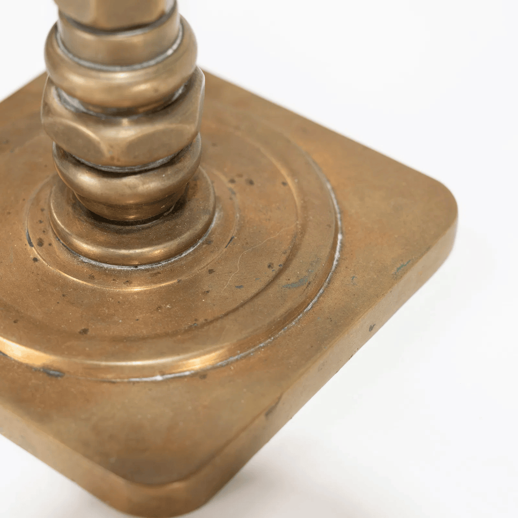 Vintage Brass Table Lamp 19" H x 6" W x 6" D