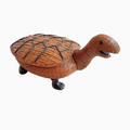 Vintage Shanghai Handicrafts Rattan Turtle Box