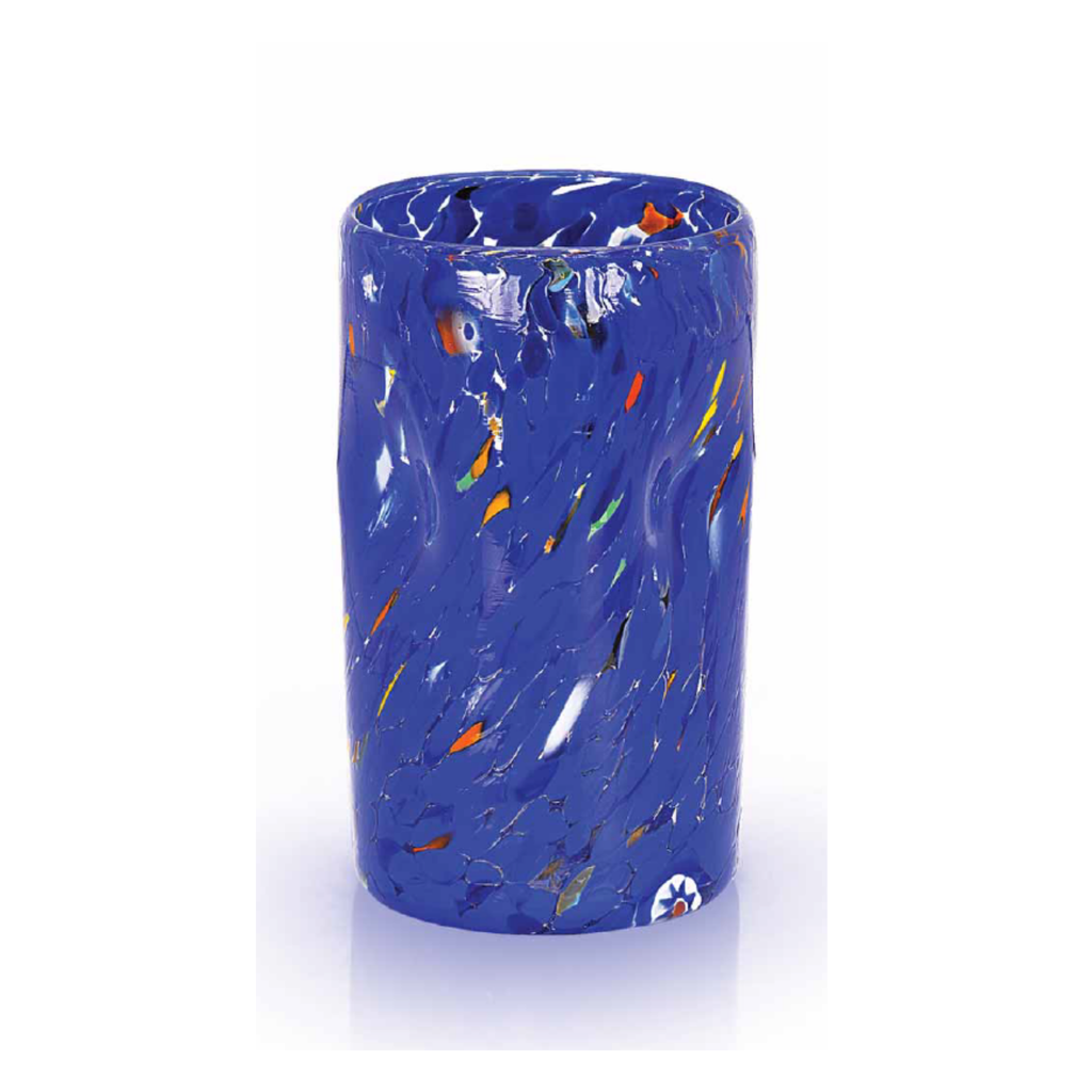 Murano Lido Glass Set of 6, 10 oz Hand-Blown Glass