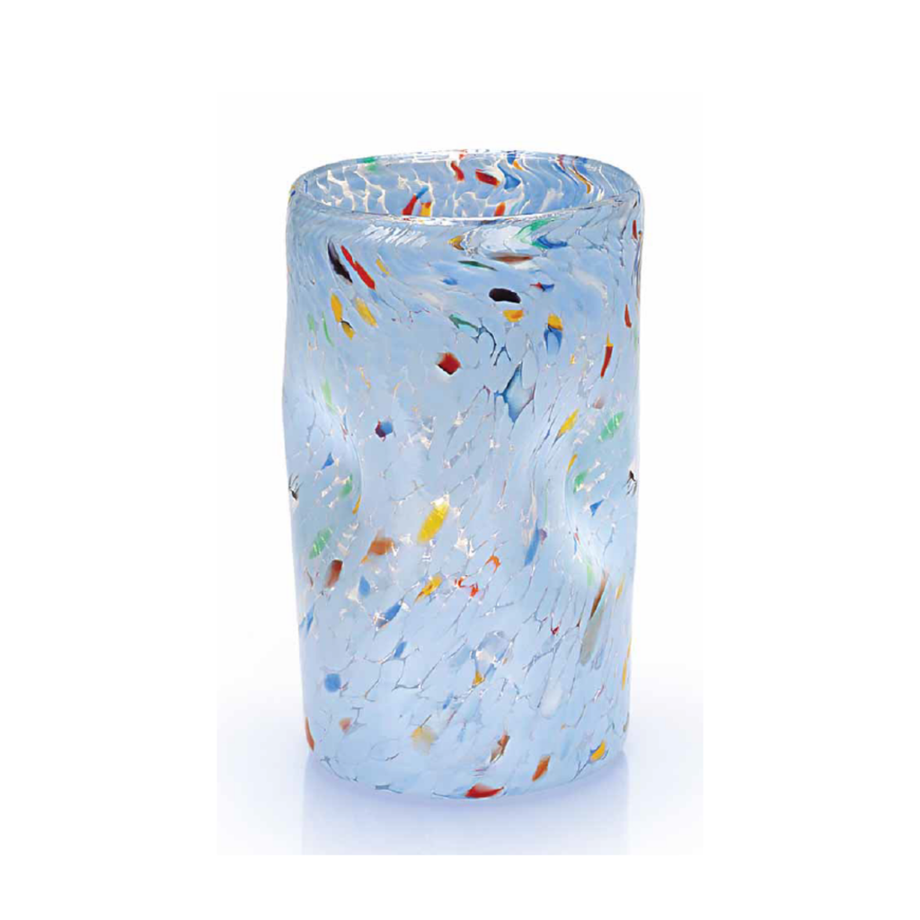 Murano Lido Glass Set of 6, 10 oz Hand-Blown Glass