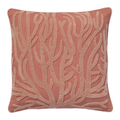 Pink Coral Cushion, 20" x 20"
