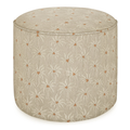 Sand Palms Pouf, 18" x 18"