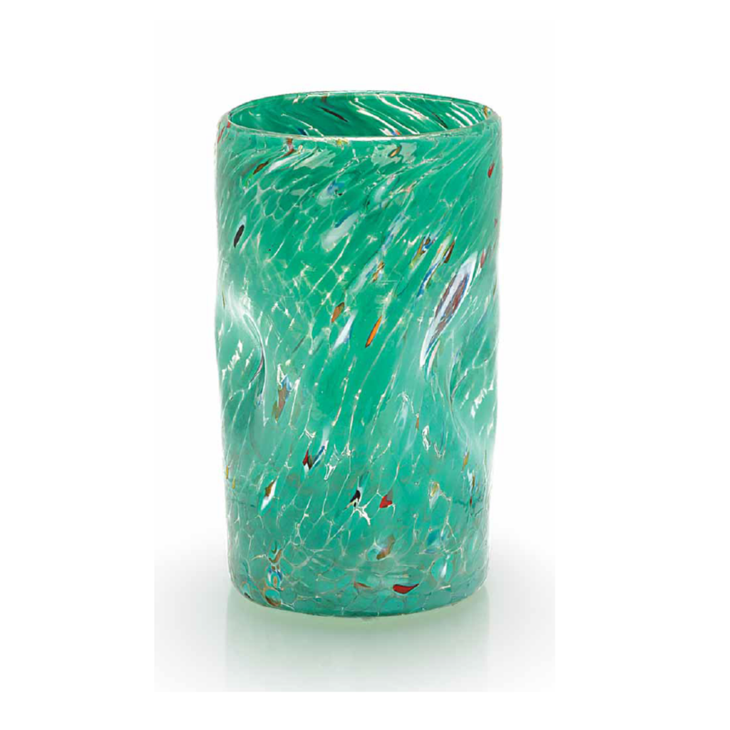 Murano Lido Glass Set of 6, 10 oz Hand-Blown Glass