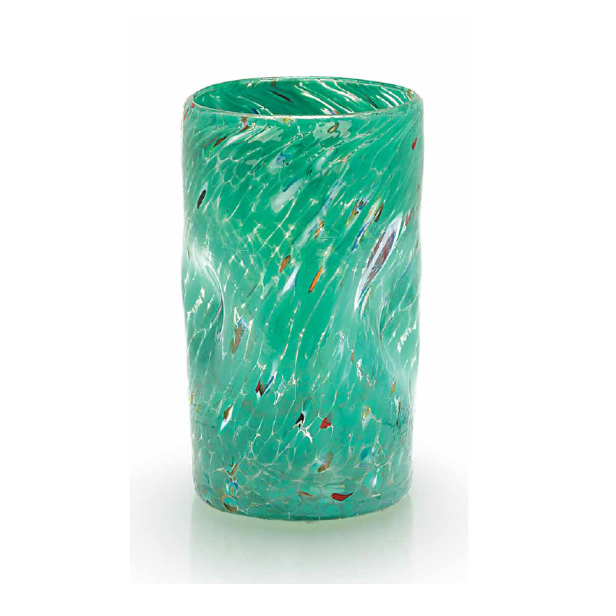 Murano Lido Glass Set of 6, 10 oz Hand-Blown Glass