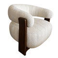Handwoven Turkish Textile Barrel Chair